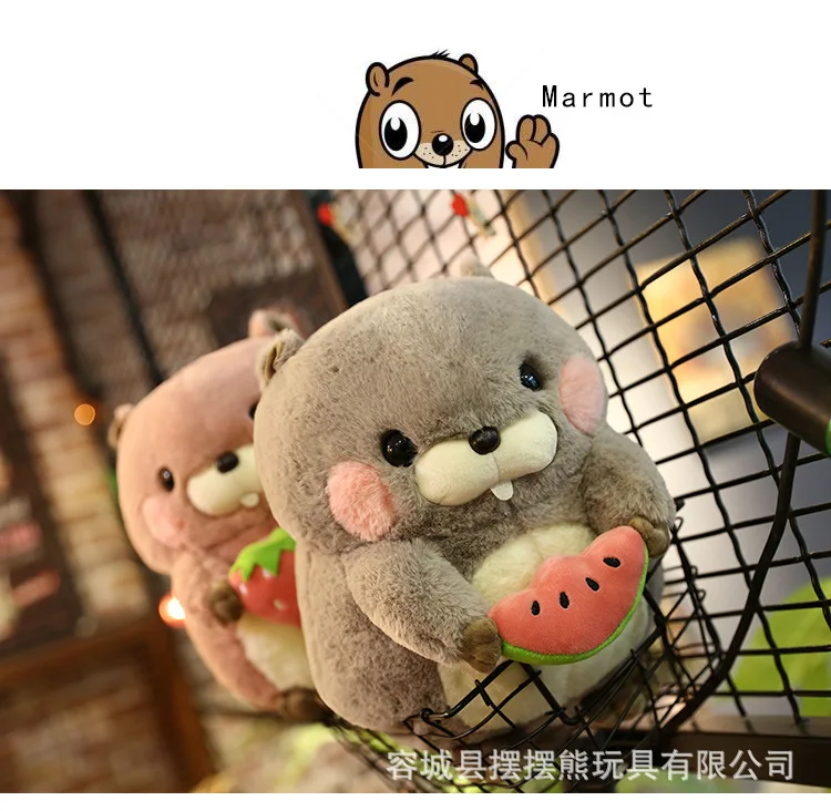 Творческая кукла-Хомяк Super Meng Marmot мягкая игрушка кран машины кукла украшение подарок на день рождения для женщин