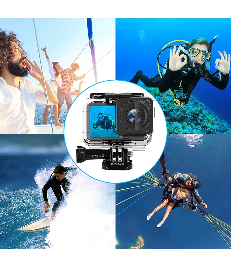 Подводный 61 м водонепроницаемый защитный чехол для DJI OSMO экшн-камеры