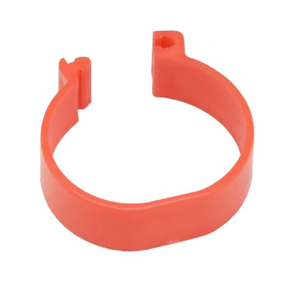 Internal Diameter 25mm Poultry Foot Ring Buckle Type Clip Rings Chicken Duck Goose Adult Turkey Poultry Farming Equipment 30 pcs