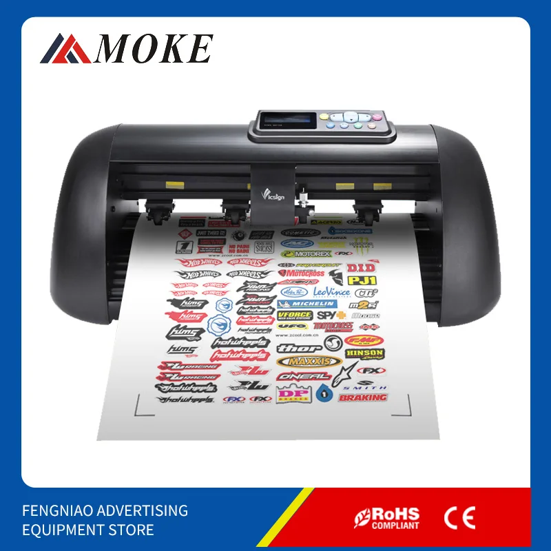 US $580.00 Vicsign 12 HWQ330 Cut A3A4 Papers Sign Sticker Desktop Cutter Automatic And Home Office Cutting Plotter