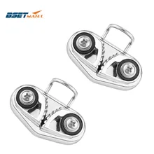 Нержавеющая сталь 316 Cam шипы с проволокой ведущее кольцо лодка Cam шипы Matic Fairlead морской парусный спорт парусник каяк каноэ лодка