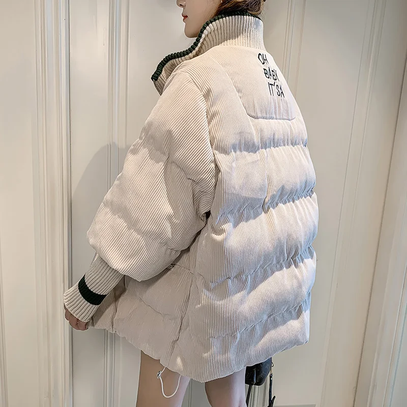 nova jaqueta de inverno das mulheres casacos parka feminino manga longa quente alta qualidade casaco topos