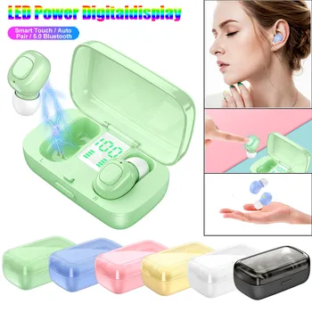 

XG-23 Bluetooth Earphones LED Digital TWS Touching Earbud Stereo Waterproof Bluetooth Earphone 2019 NEW