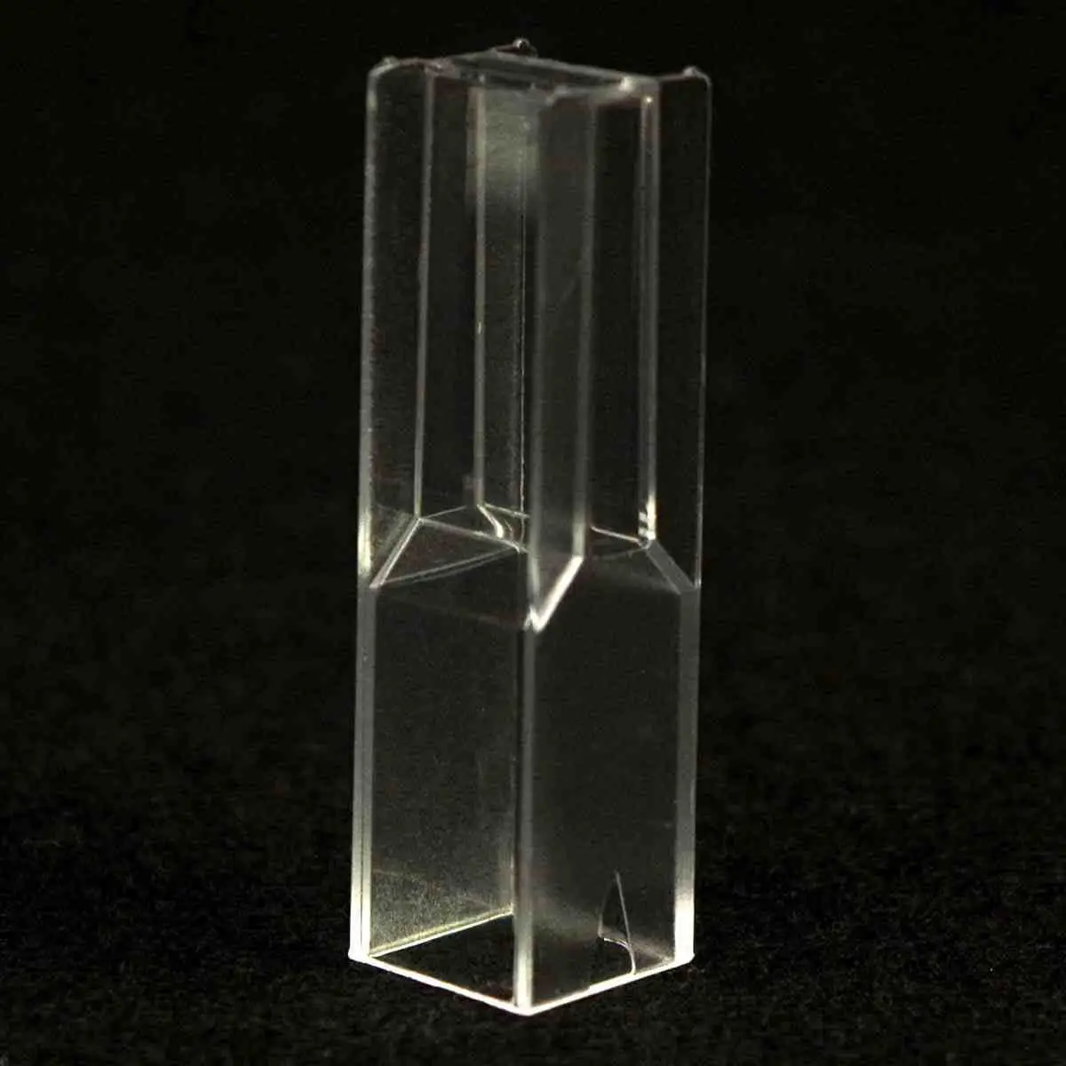 Box of 100pcs 1.5ml Semimicro Square Plastic Test Tubes vials container craft cuvette Lab Kit Tools