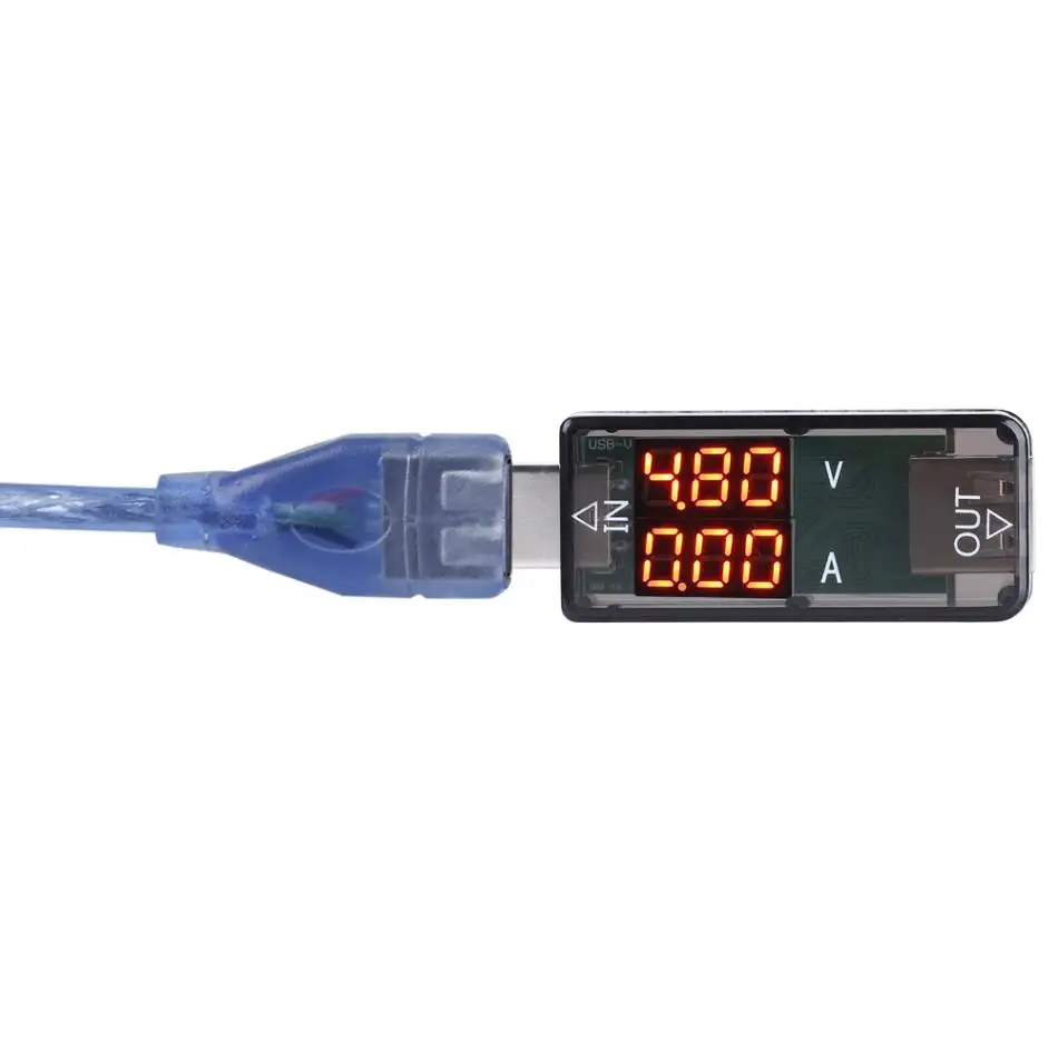 USB Тестер DC Цифровой вольтметр Амперметр QC 2 0 3 измеритель напряжения тока