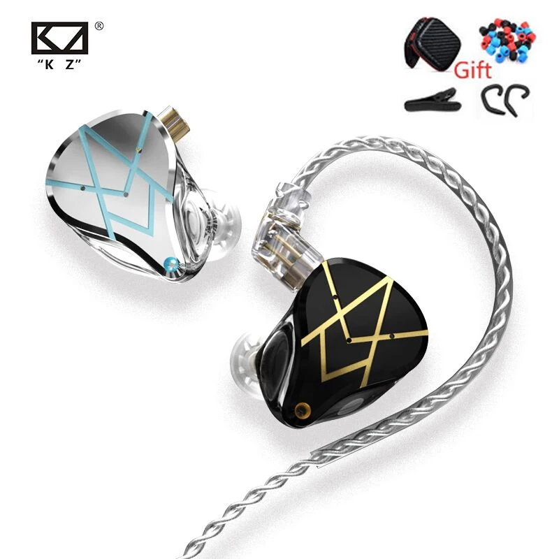 KZ ASX Metal earphones 20 BA Units HIFI Bass In