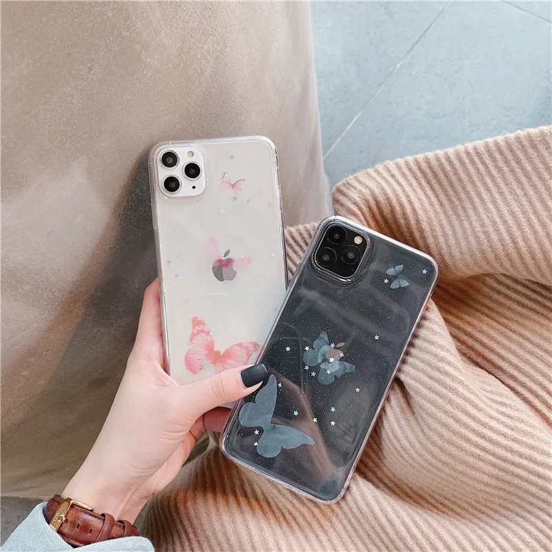 Прозрачный чехол для Iphone 7 8 Plus X Xr Xs Max 11 Pro Max|Бамперы| |