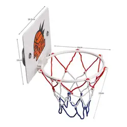 Портативный Забавный щит с кольцом для мини-баскетбола, набор игрушек, домашние баскетбольные вентиляторы, спортивная игра игрушечный