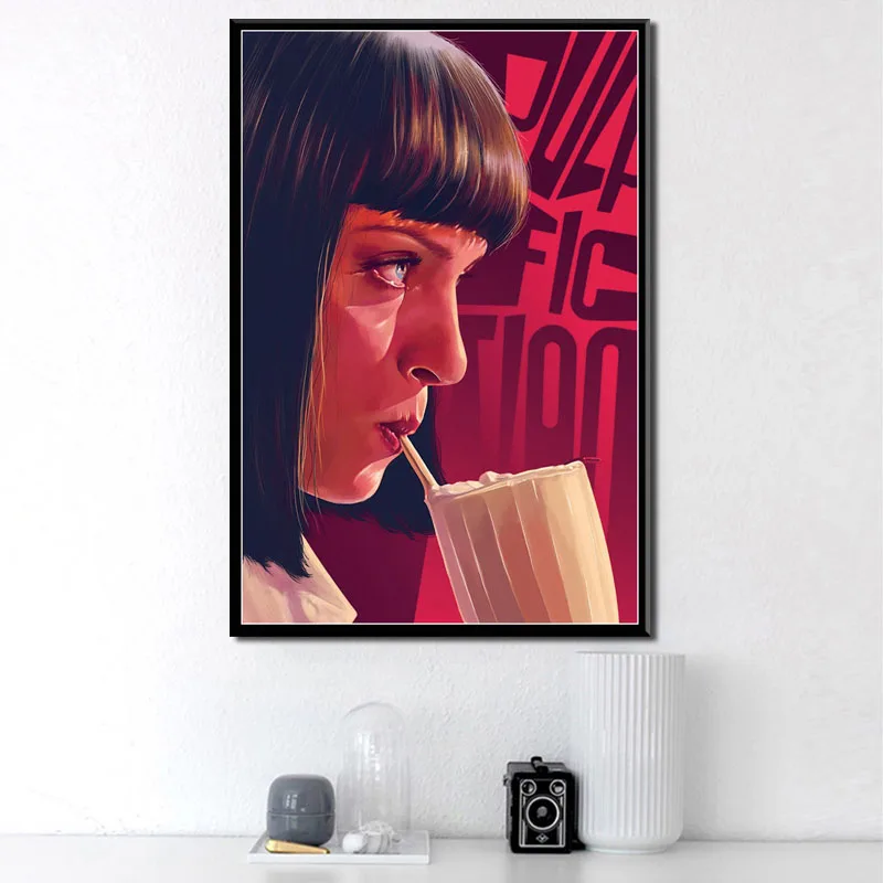 P756-Pulp-Fiction-Mia-Wallace-Hot-Movie-Characters-Art-Painting-Silk-Canvas-Poster-Wall-Home-Decor