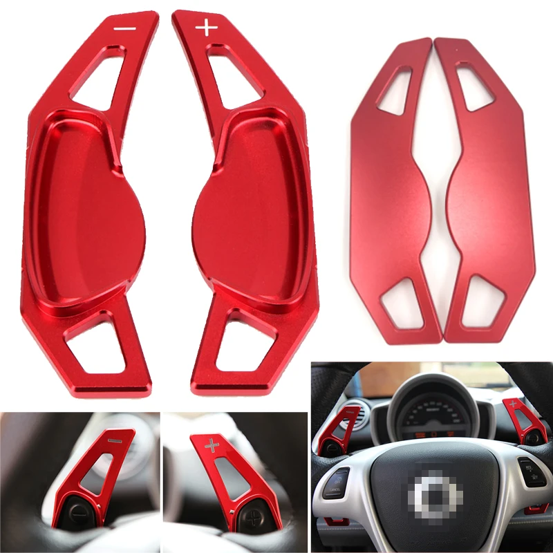 

Aluminum Shift Paddle Steering Wheel Hanging Gear Extension For Smart Fortwo and Forfour Car Styling Accessories Auto