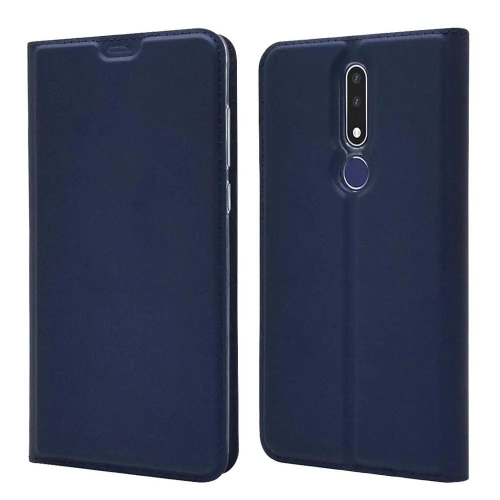 Для Nokia 3,1 Plus чехол Магнитный абсорбционный кожаный чехол для Nokia 3,1 Plus оболочка Coque TA-1085 TA-1095 TA-1118 TA-1117 TA-1104 TA