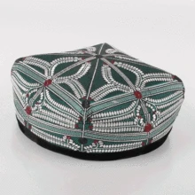 Xinjiang Uygur шляпа Xinjiang маленький цветок шляпа ручной работы плоский верх четыре угла один слой Корейская мужская шляпа