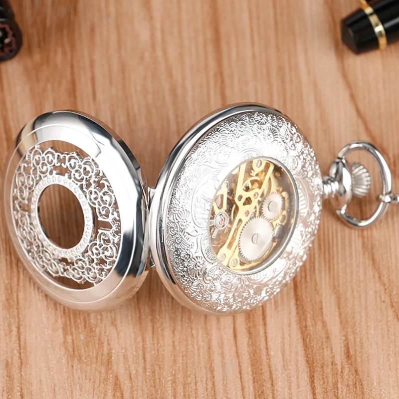Montre De Poche à Quartz Pour Homme, Avec Chiffres Arabes, 22 Mm