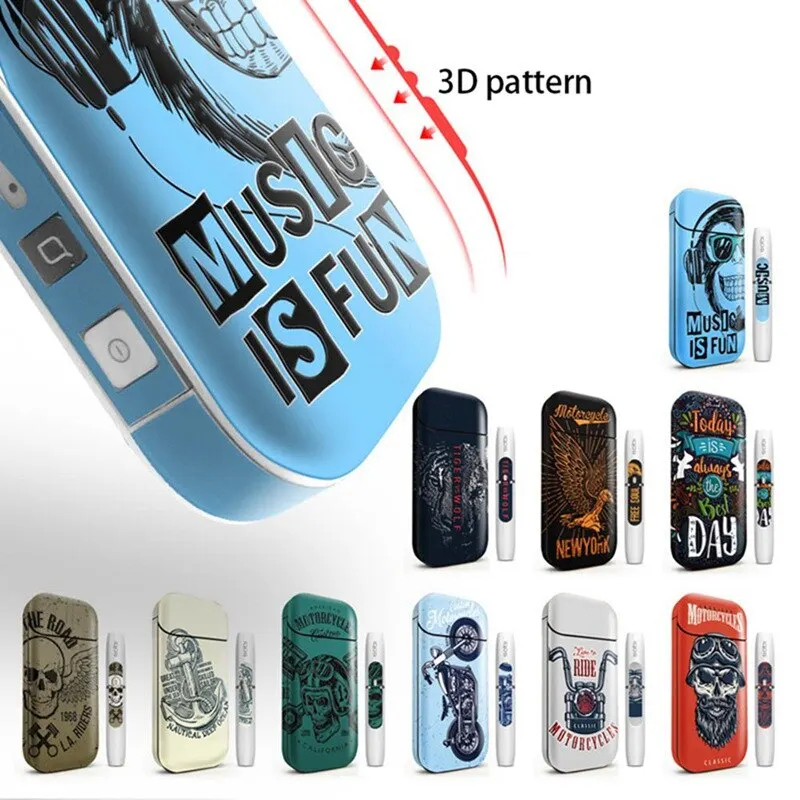 Вейп наклейка поколения универсальный кожаный чехол для IQOS 2 4 Plus вторая