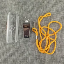 Отпугивающий Ma Jing свисток судьи свисток Металлический Свисток не ржавеет игра свисток с веревкой свисток голос громкий