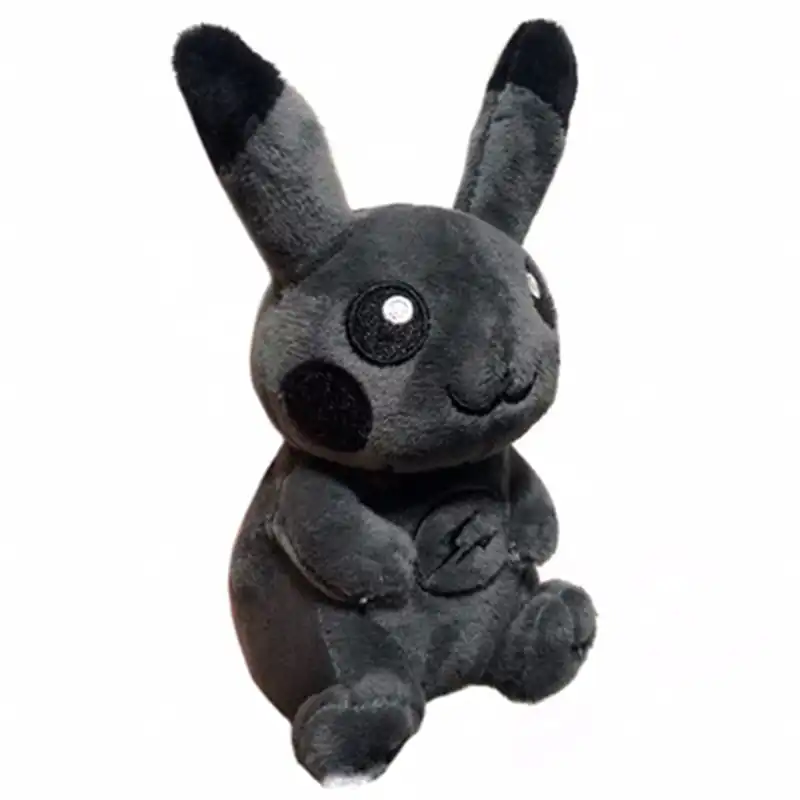 black pikachu plush fragment