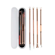 Игла для удаления угрей, прыщей, пятен, инструмент для удаления черных точек, прыщей, иглы, набор для ухода за кожей