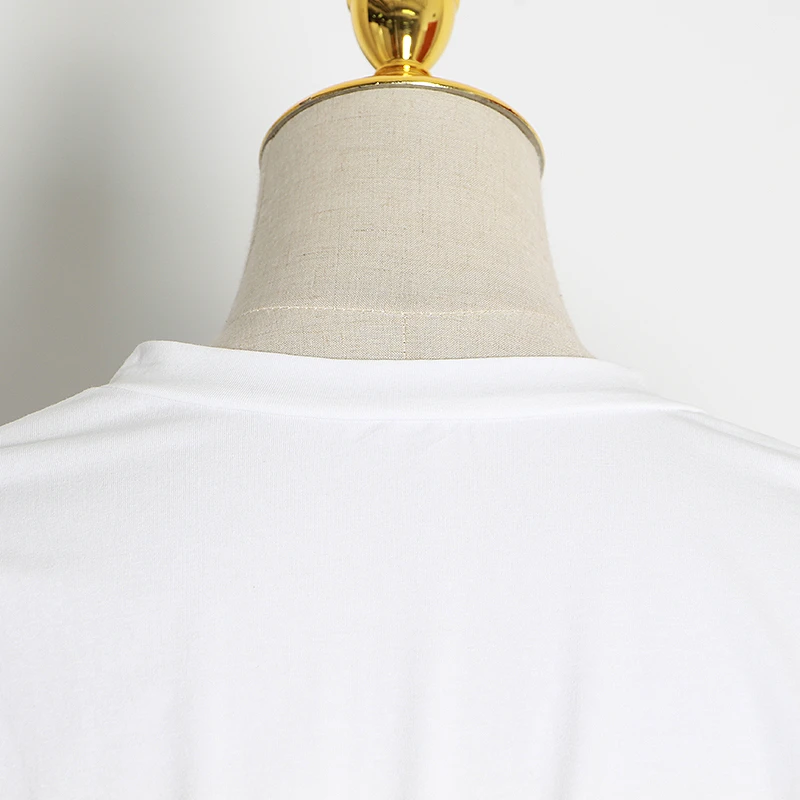 Женское атласное платье TWOTWINSTYLE лоскутное кружевное с круглым вырезом коротким