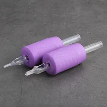 Высокое качество Профессиональные 25 мм Одноразовые трубочки пластиковая рукоятка трубка задняя Татуировка ручка татуировка трубка с задней стволовой#39