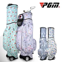 PGM Golf Женская сумка с принтом гибкий шкив водонепроницаемый высокой емкости подушка безопасности