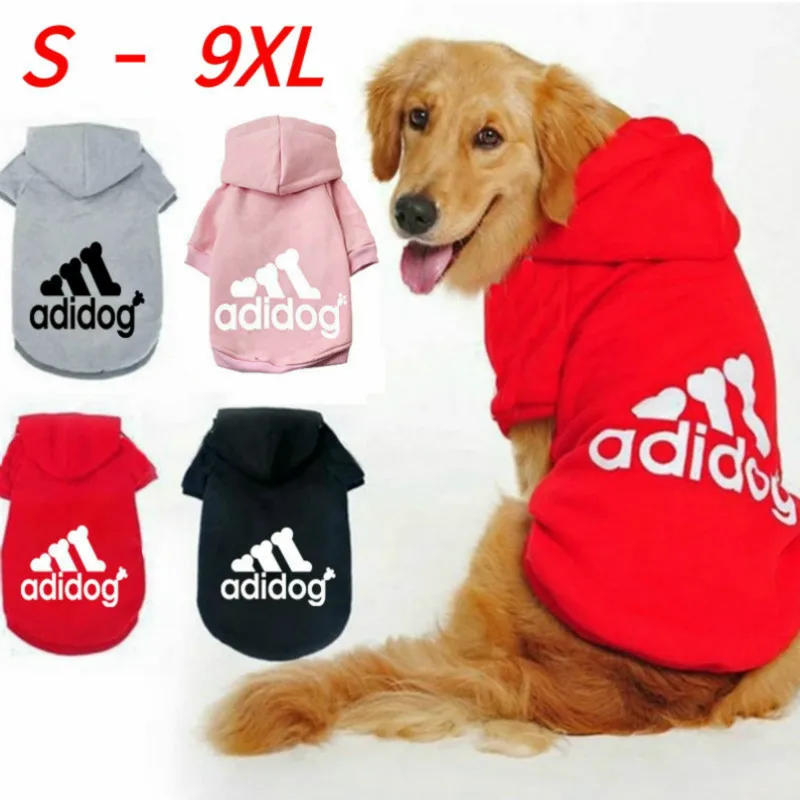 Sweatshirt Hoodie Jacket Bulldog-Coat Labrador Dogs Warm Fleece French Winter Large Medium