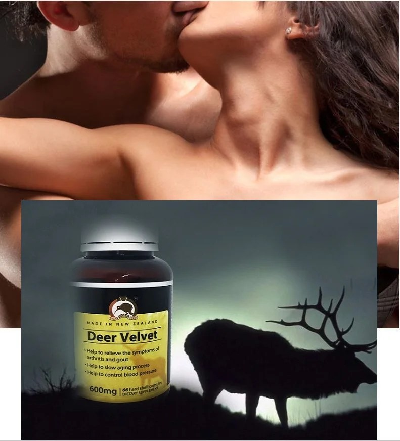 Gold Kiwi Deer Velvet 600mg 66Capsules (6)
