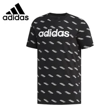 Новое поступление оригинальных мужских футболок Adidas M FAV, спортивная одежда с коротким рукавом Новое поступление оригинальных мужских футболок Adidas M FAV, спортивная одежда с коротким рукавом