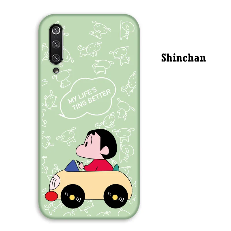 Shinchan PDGB Живопись чехол для huawei Honor 8X 8C 9X 7X 7C 7A V20 V30 Pro 20 20s 9 10 Lite Play 3 Y6 Y7 Y9 с рисунком героев мультфильмов, крышка корпуса - Цвет: Shinchan