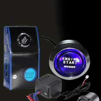 

LED Engine start switch kit Car Keyless Engine Start Push Button Switch
