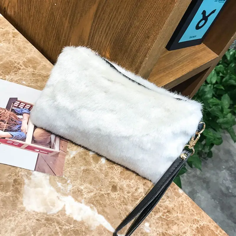 Женский модный клатч, Длинный кошелек, чехол для телефона, держатель для карт, браслет, сумочка, сумочка на молнии, A69C