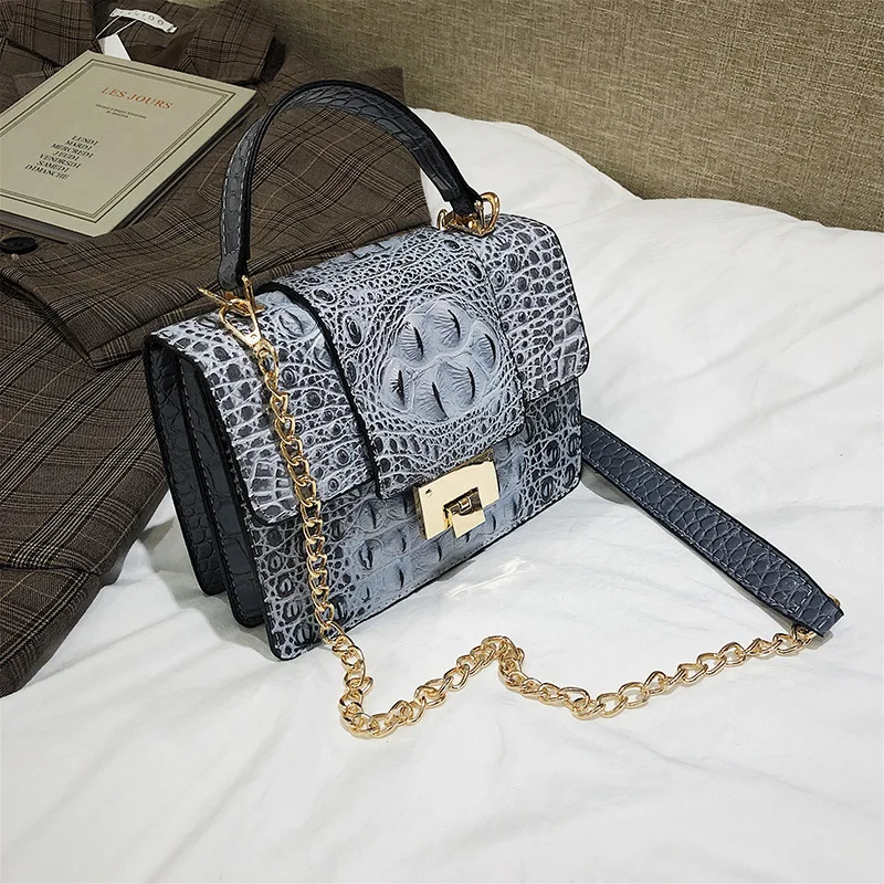 Роскошные сумки женские сумки дизайнерские Bolsa Feminina модные сумки через плечо женские сумки из крокодиловой кожи