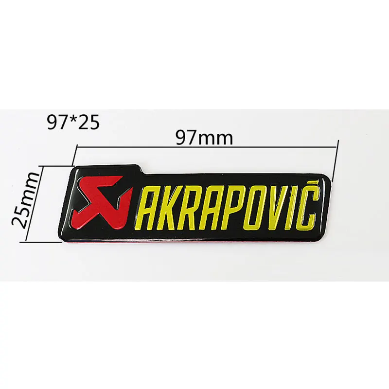 3D термостойкая наклейка на выхлопную трубу мотоцикла для sc проекта Yoshimura Akrapovic MIVV Leovince Two Brother Arrow SC AR - Цвет: 21