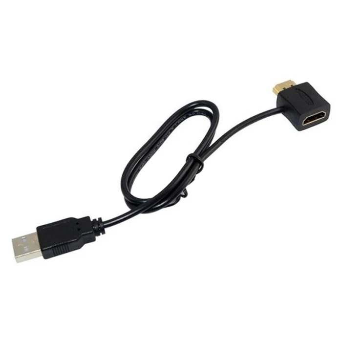 HDMI Мужской Женский адаптер A/V 50 см/1,6 футов с USB 2,0 разъем питания ING-SHIPPING