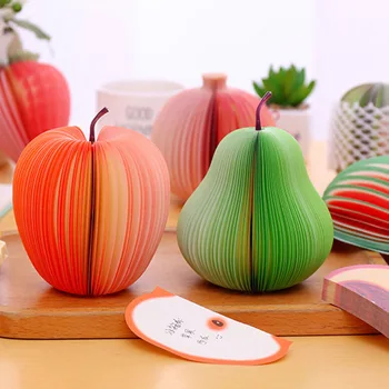 

Sticky Notes Diy Fruit Vegetables Memo Pads Kawaii 140 Pages Sticker Post Bookmark Point It Marker Memo Sticker Paper Apple