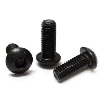 

M3x7mm Thread Button Head Hex Socket Cap Screw Bolt 100pcs