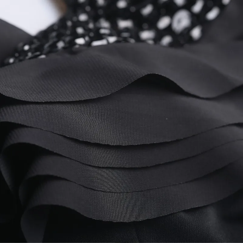Vestido de renda crystal Новое модное Черное длинное вечернее платье на одно плечо платья для матери невесты