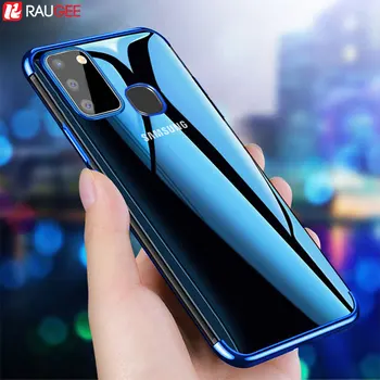 Перейти на Алиэкспресс и купить Чехол из ТПУ для Samsung M31 M30S M21 прозрачный противоударный силиконовый чехол для Samsung Galaxy M31 M30S M21