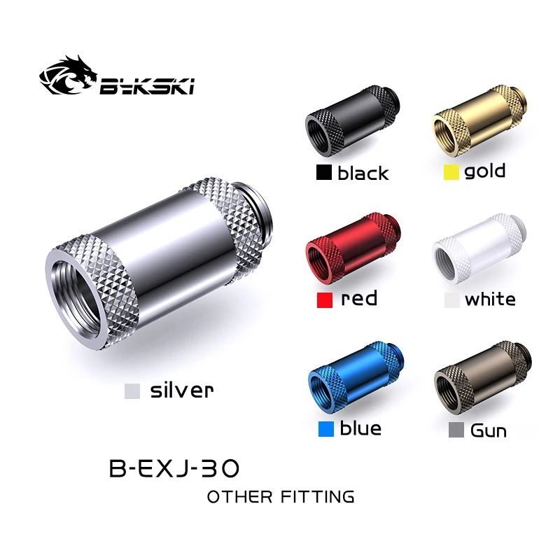 Bykski-adaptador de Compressão Fêmea para Macho Conector B-exj7.5 10 15 20 25 30 35 40 50 mm Refrigerador de Água