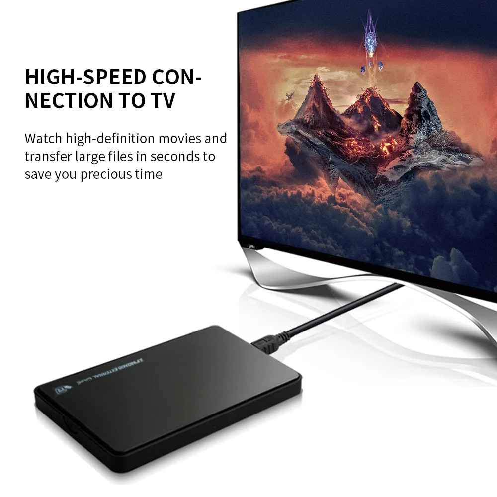 Портативный внешний корпус для жесткого диска USB 3 0 5 Гбит/с 2 дюйма|USB-гаджеты| |