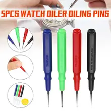 4 шт. профессиональный ручной инструмент для ремонта часов масляная ручка игла лубрикатор ремонт часов инструменты