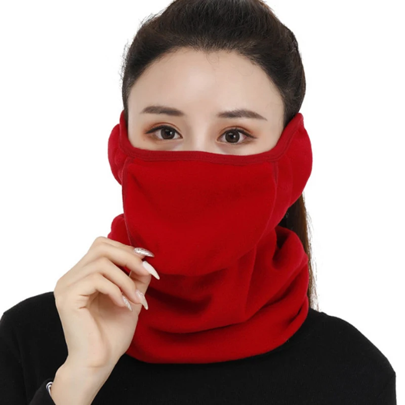 Men Women Earmuffs Dustproof Warm Mask Winter Outerdoor Riding Running Cycling comfortable Fit the face contour