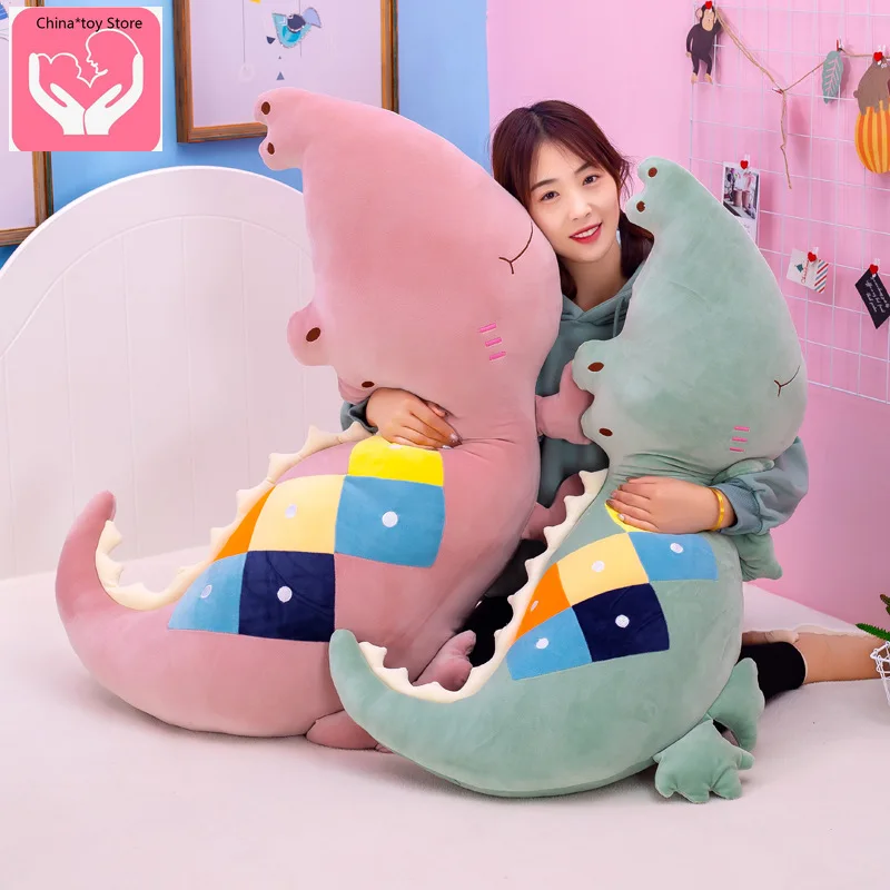 

Creative Crocodile Plush Toy Doll Pillow Sleeping Long Crocodile Rag Doll Doll Birthday Gift Sofa Decoration Pillow