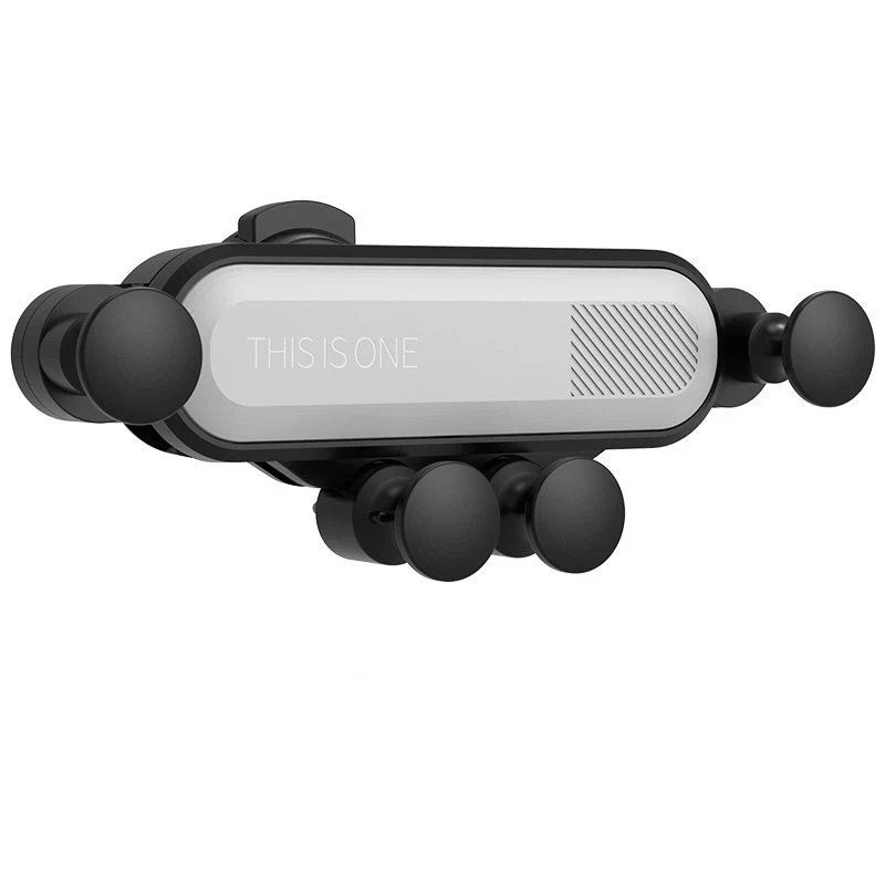 E-FOUR Casr Automatic Control Phone Holder Air Vent Folding ABS Rotate Ball Adjustable Fastener Clip Automatic Stand Smart Phone