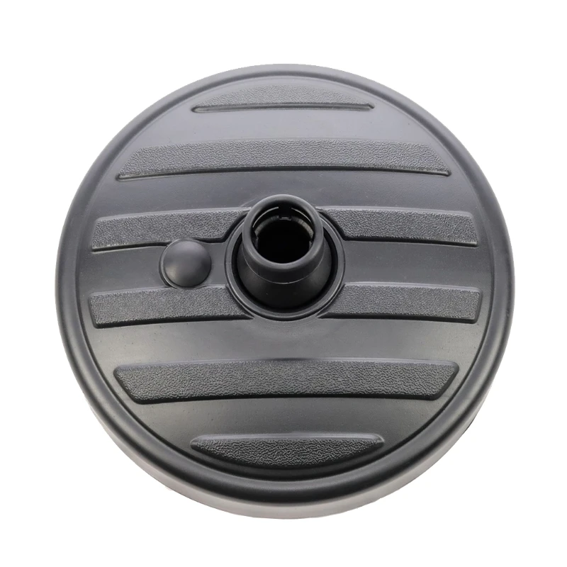 Beach Umbrella Plug Base Umbrella Stand Holder Umbrella Base Outdoor Garden Beach Parasol Umbrella Base Stand Water Sand Fill Black