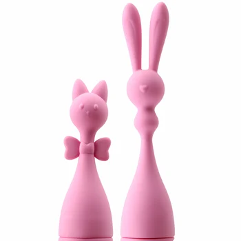 G-Spot Vibrator Rabbit Cat Vibrator Orgasm Vibrating Sticks Sex Toys for Women Clitoris Vagina Stimulator Nipple Massager ZD0272 4