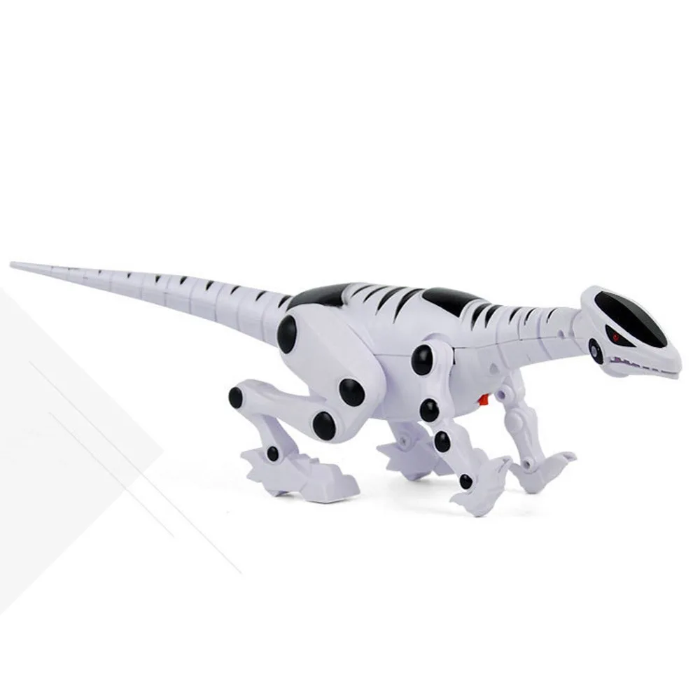 Электрический динозавр робот ходящая игрушка со звуковым светом классические развивающие игрушки интеллектуальная ходьба модель дракона игрушки для детей, подарки - Цвет: As Shown