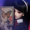 BJD Doll Two Face 1/4 Mio Full Set Double Emotion Conjoined Horror Anime Doll Professional Makeup ShugaFairy Minifee Human Ghost 3