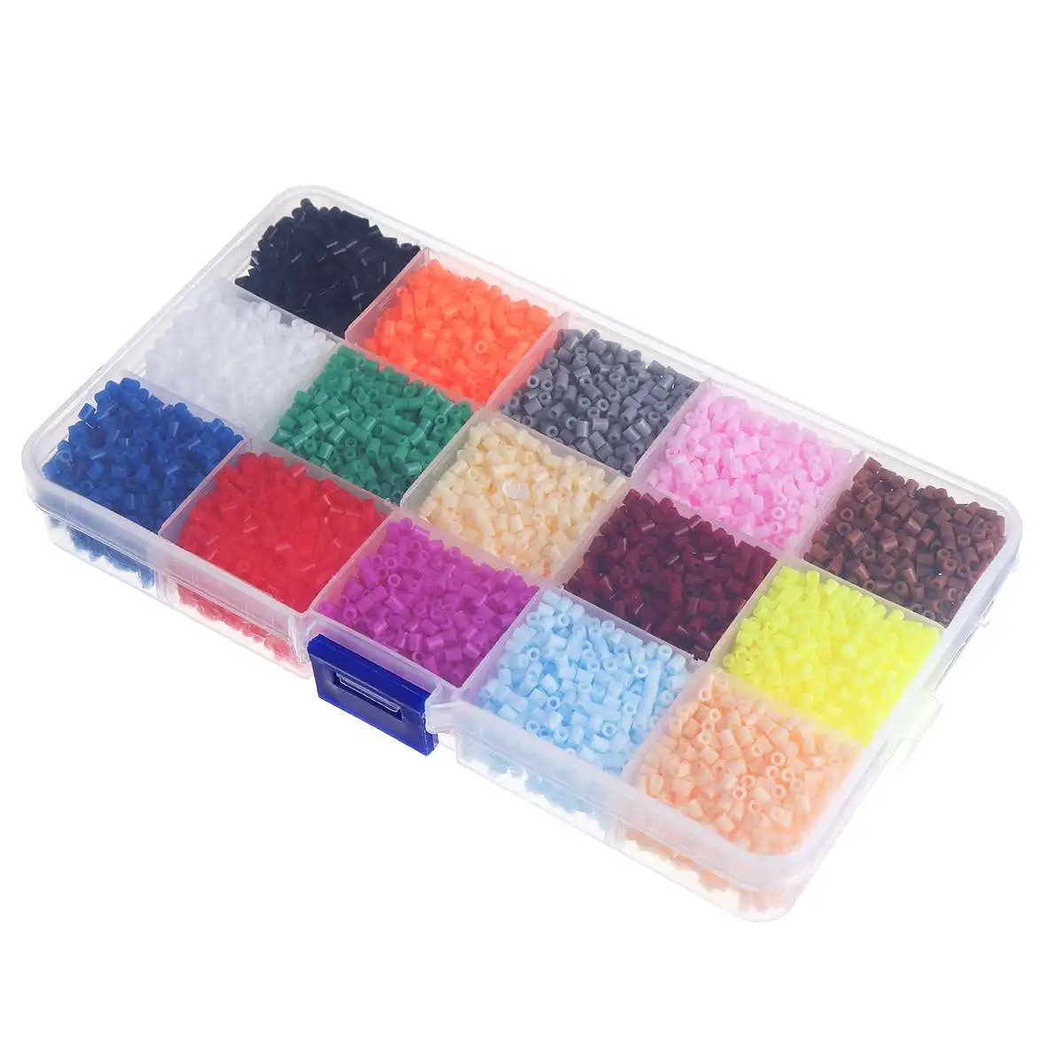 1500pcs 5mm EVA Hama Perler Beads Set Toy Kids Fun Craft DIY Handmaking Fuse Bead Multicolor Intelligence Educational Toys