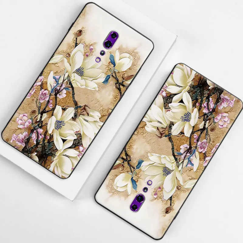 Для Oppo A7X A9 Мягкий ТПУ чехол A3S A57 Силиконовая задняя крышка для F9 F11 телефон Funda для RenoZ 10X Zoom Coque Матовая защитная оболочка - Цвет: 14
