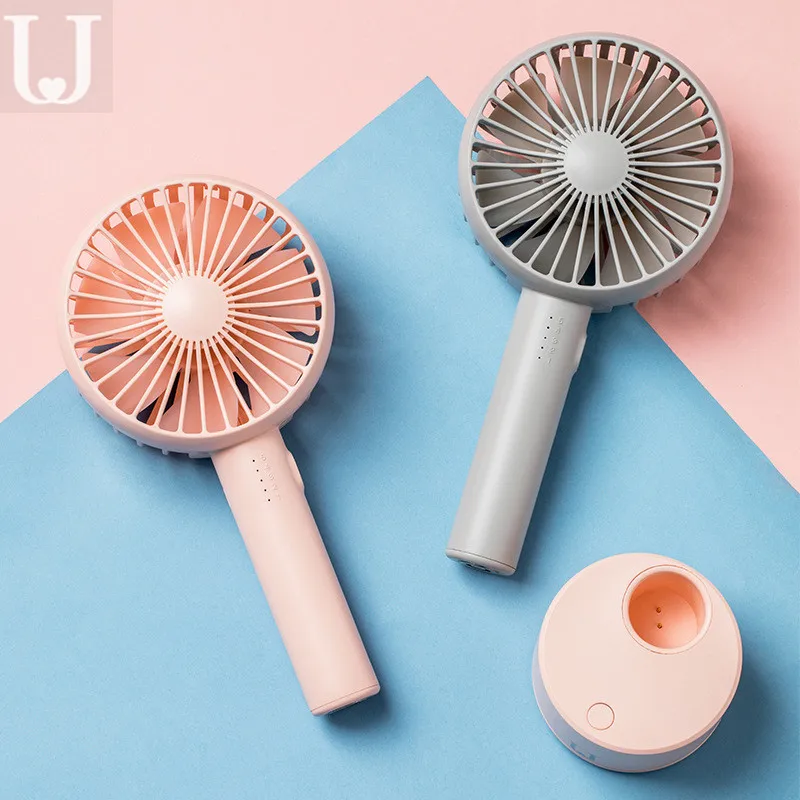 

Youpin Jordan&Judy 2 In 1 Mini Handheld Oscillating Desktop USB Fan Cooling Fan Wind Cooler for Summer Travel Office Cooling